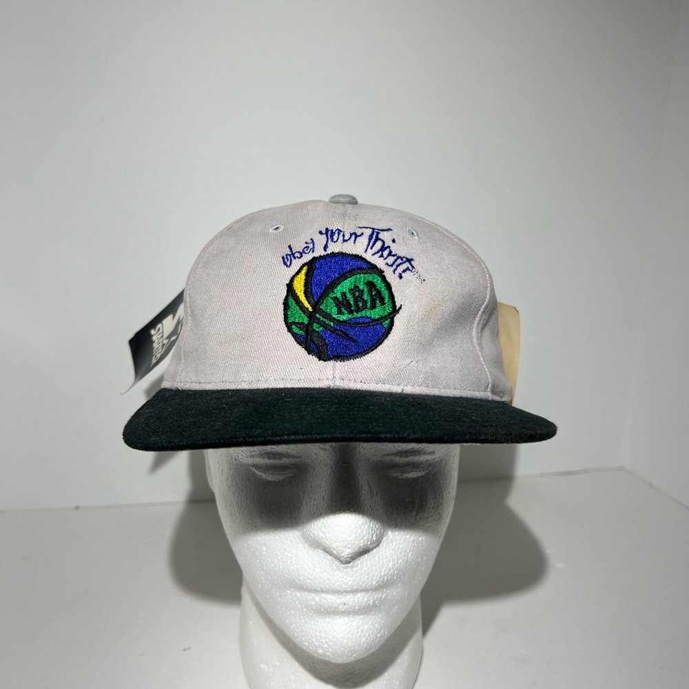 Vintage starter, NBA sprite, obey your thirst, snapback hat